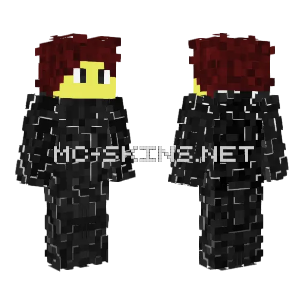 Dark Knight Armor, front and back