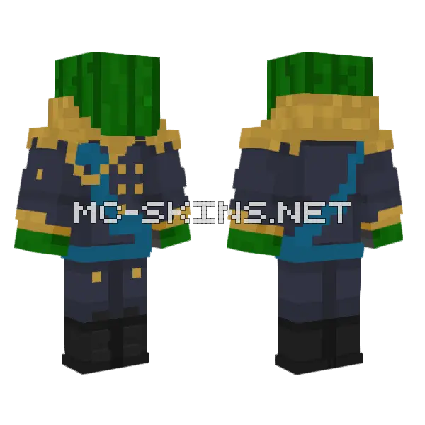 Dark Knight Armor, front and back