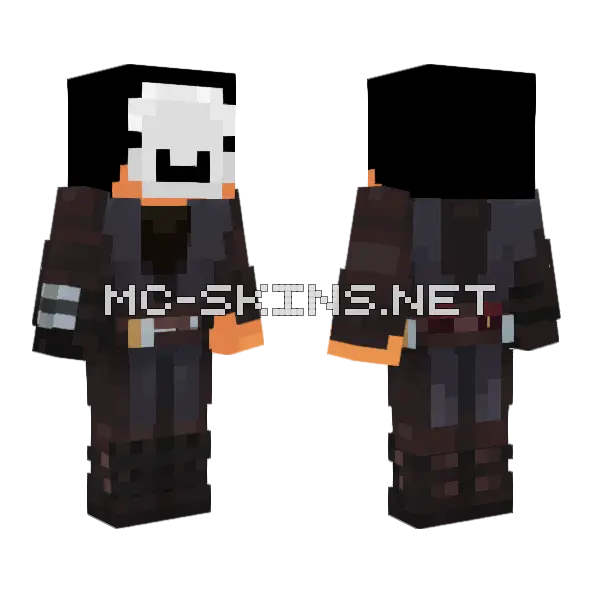 Dark Knight Armor, front and back