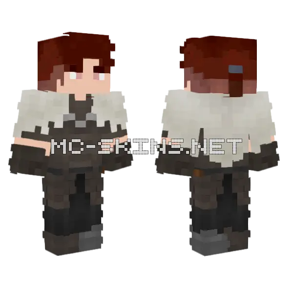 Dark Knight Skin Minecraft skin, front and back
