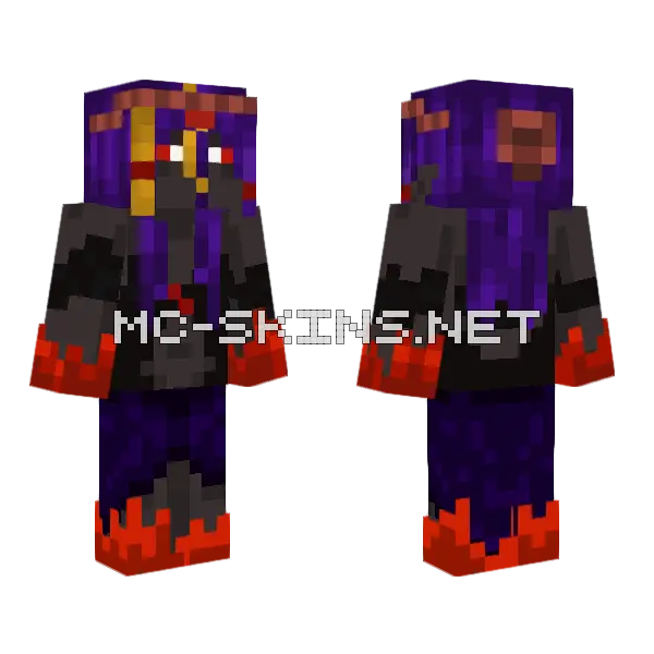 Dark Mage, front and back