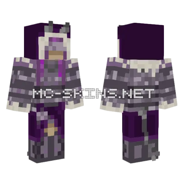 Dark Mage Robes, front and back