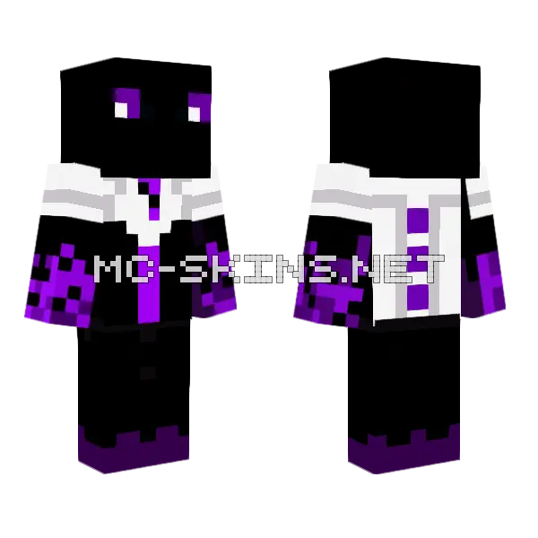 Dark Mage Robes, front and back