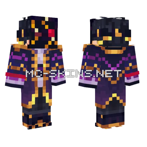 Dark Mask, front and back