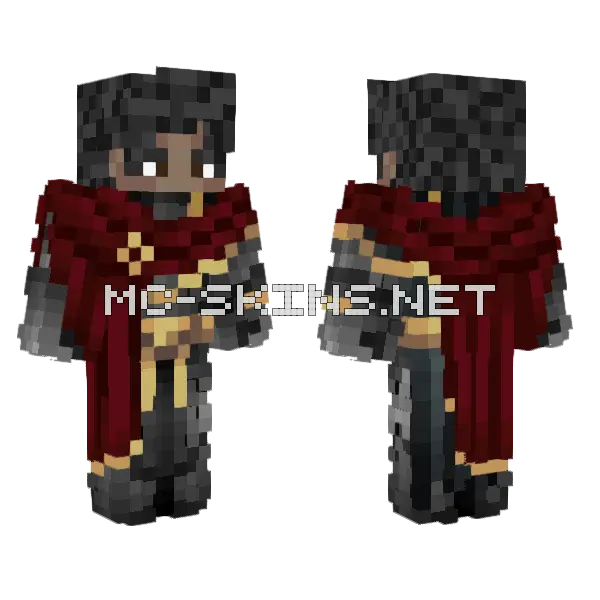 Dark Royal Commander, front and back