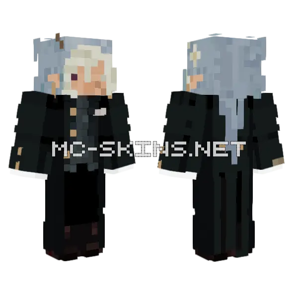 Mourning School Uniform, front and back