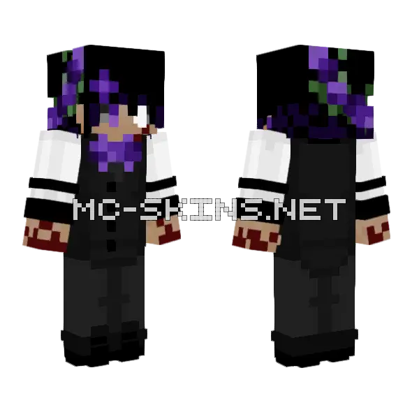 Dark School Uniform, front and back