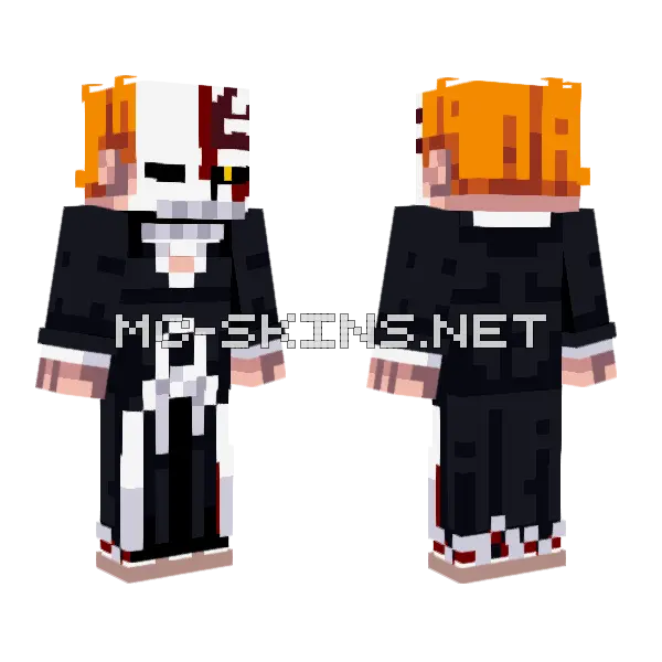 Dark Suit Character, front and back