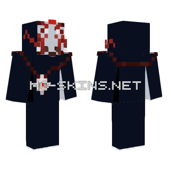 Dark Suit With Blood, front and back