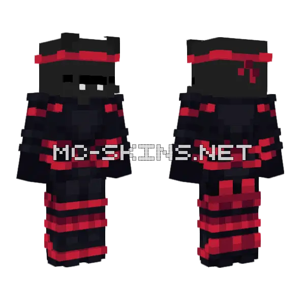 Dark Tech Suit, front and back