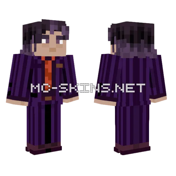 Dark Uniform Student, front and back