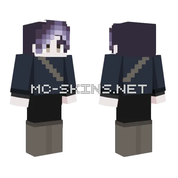 Dark Wanderer Outfit, front and back