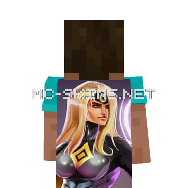 Darkstar cape, outside and lining