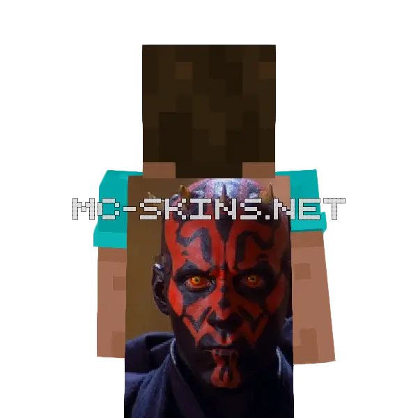 Darth Maul cape, outside and lining
