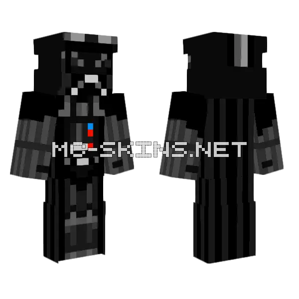 Darth Vader Skin Minecraft skin, front and back