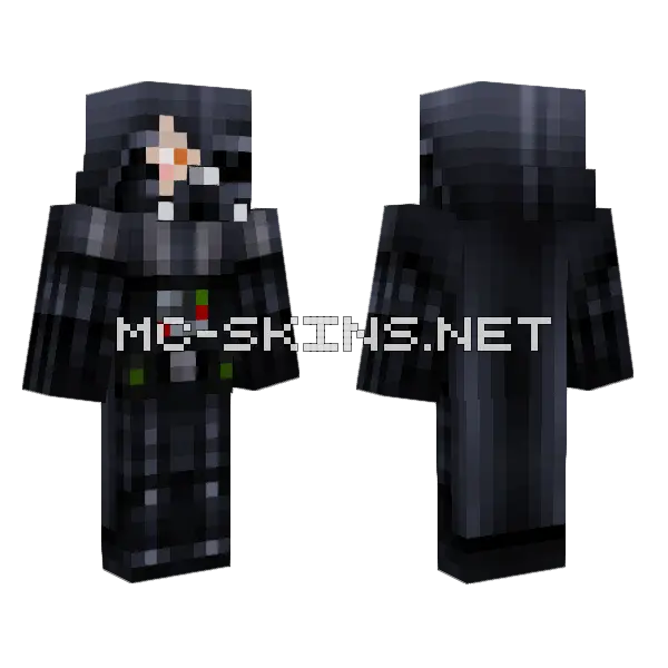 Darth Vader Skin Minecraft skin, front and back