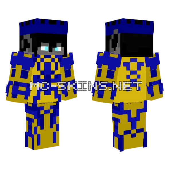 Daruko Minecraft skin, front and back