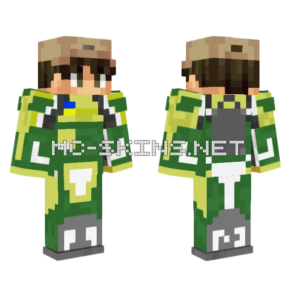 Dasdasdas Minecraft skin, front and back
