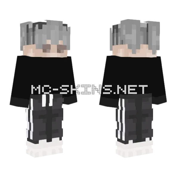 Dashpies Minecraft skin, front and back