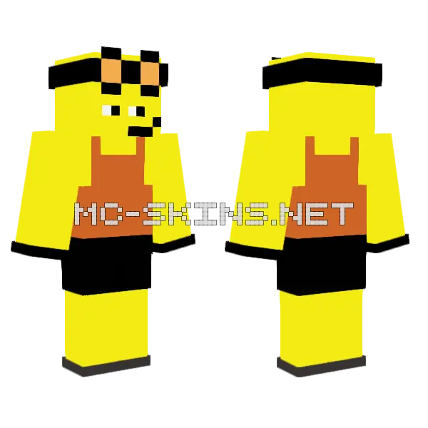 Dauniveseitself Smile Minecraft skin, front and back
