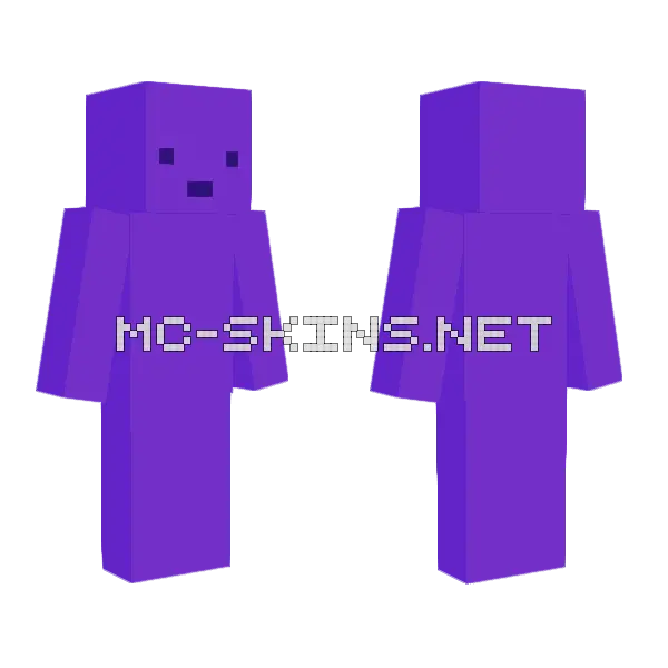 Dawson's Logo Depress Minecraft skin, front and back