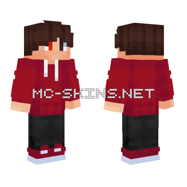 Dawsonslogo Done Minecraft skin, front and back