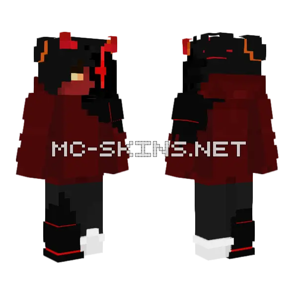Dawsonslogo Final Form Minecraft skin, front and back