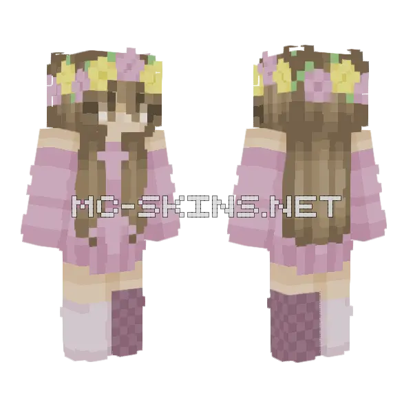 Daydream RCE Minecraft skin, front and back