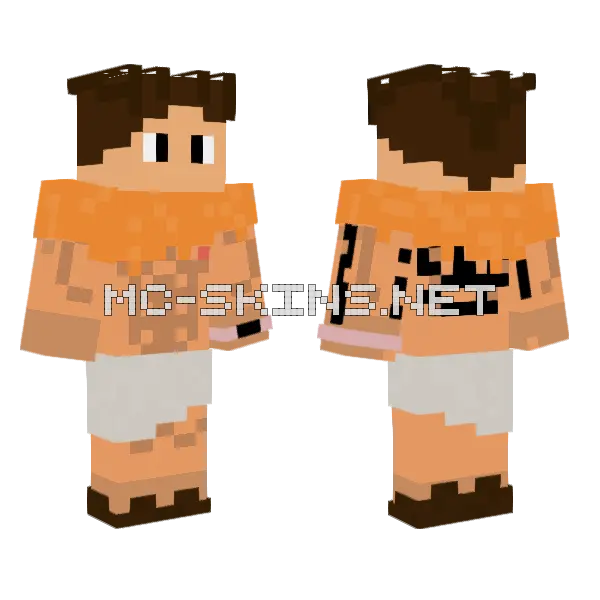 Ddv Air Minecraft skin, front and back