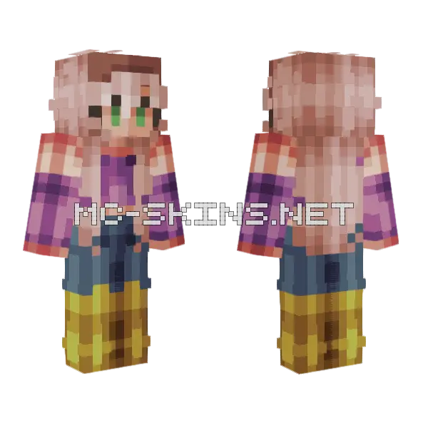 Dead Advice Halo Minecraft skin, front and back