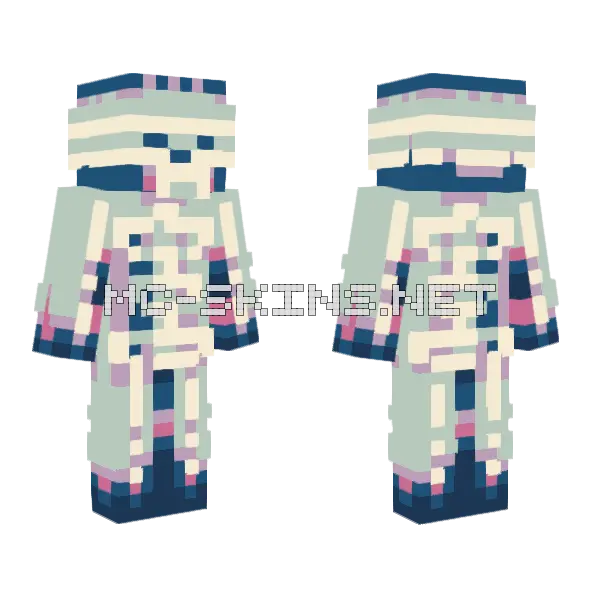 Death By Glamour Sspbl S6 W0 Minecraft skin, front and back