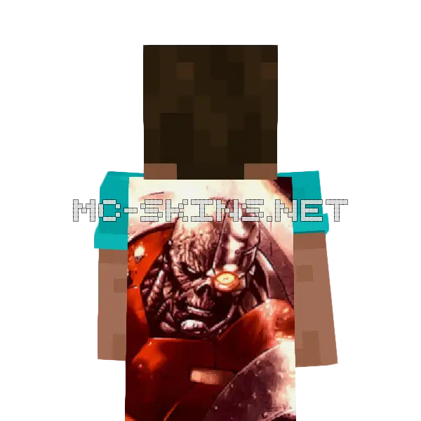 Deathlok cape, outside and lining