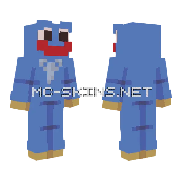 Deceiving With Happiness Minecraft skin, front and back