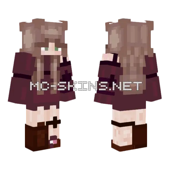 December22 Skin Minecraft skin, front and back