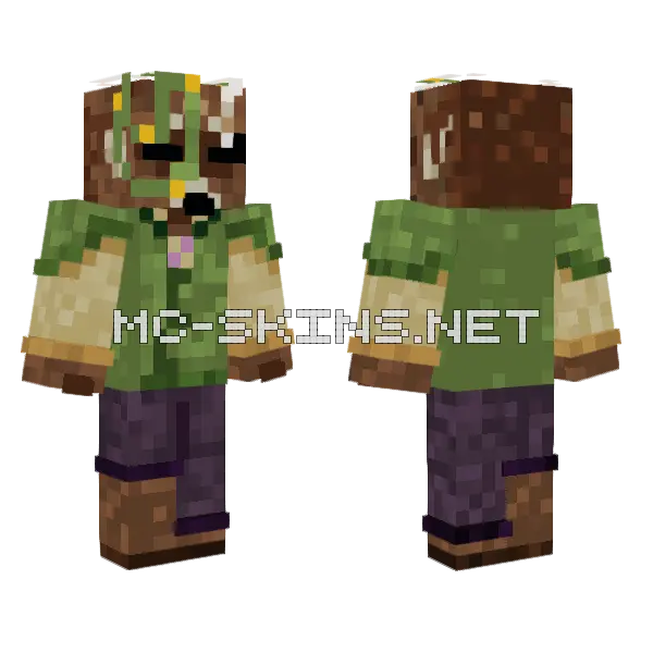 Deer Skin Minecraft skin, front and back