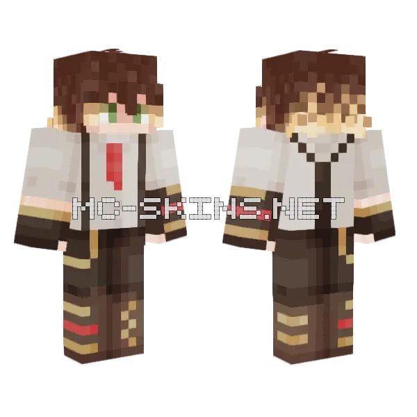 Default Boy Skin Minecraft skin, front and back