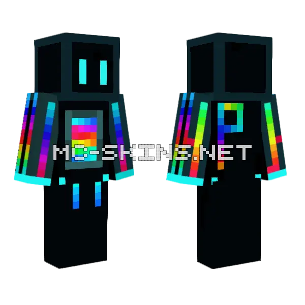 Defect and Spoke Skin Minecraft skin, front and back