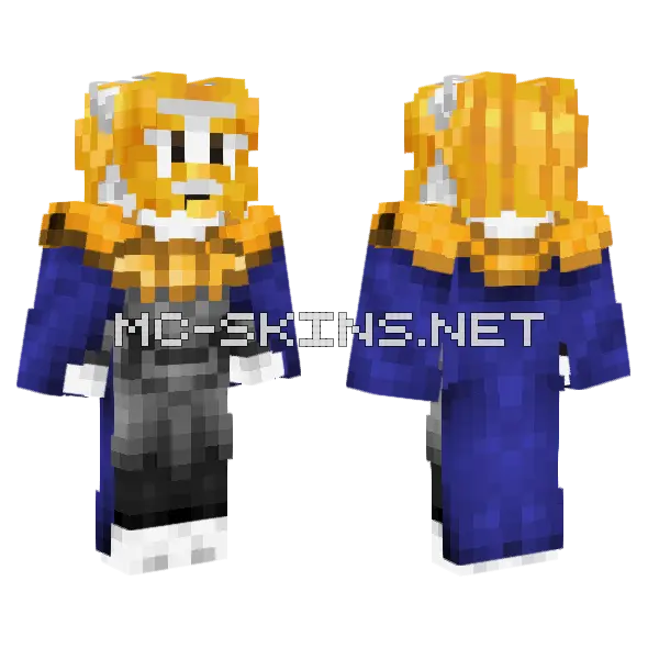 Definitive Asgore Skin Minecraft skin, front and back