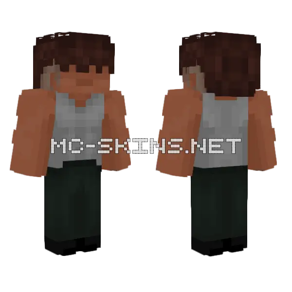 Deidkcen Skin Minecraft skin, front and back