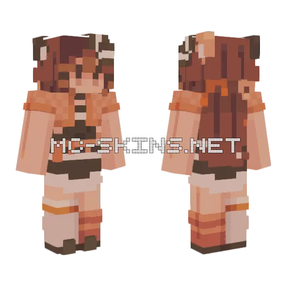 Delicious Sushi Trade Minecraft skin, front and back