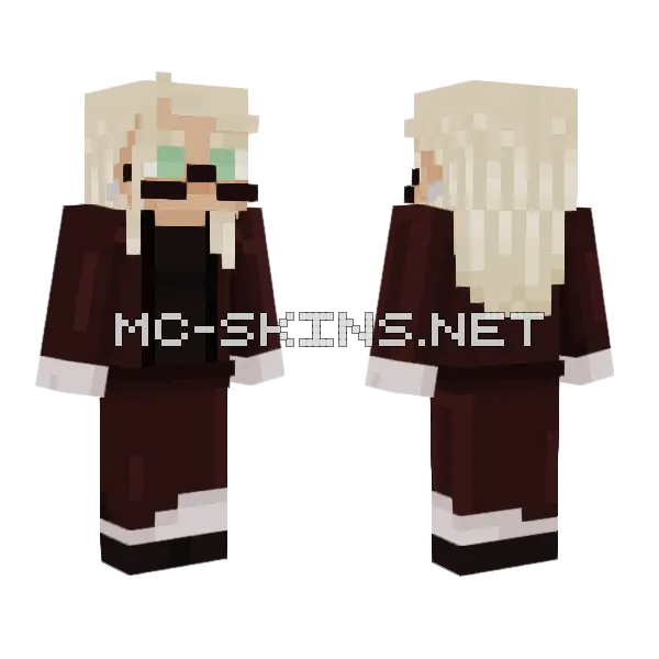 Delilah Murkwood Minecraft skin, front and back
