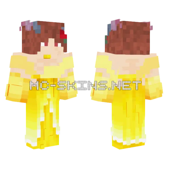Delroy Belle Minecraft skin, front and back