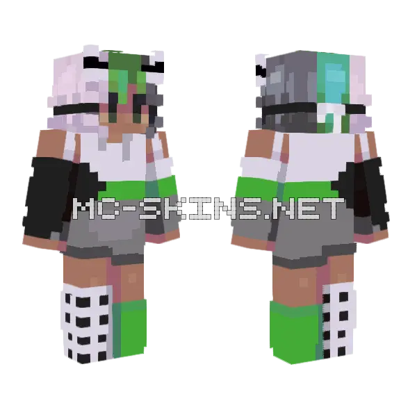 Demi The Sequel 9 Minecraft skin, front and back