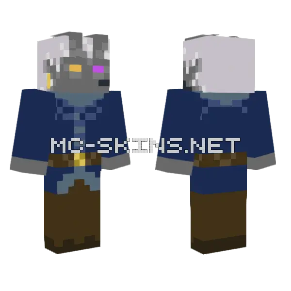 Denim Jacket Cowboy, front and back