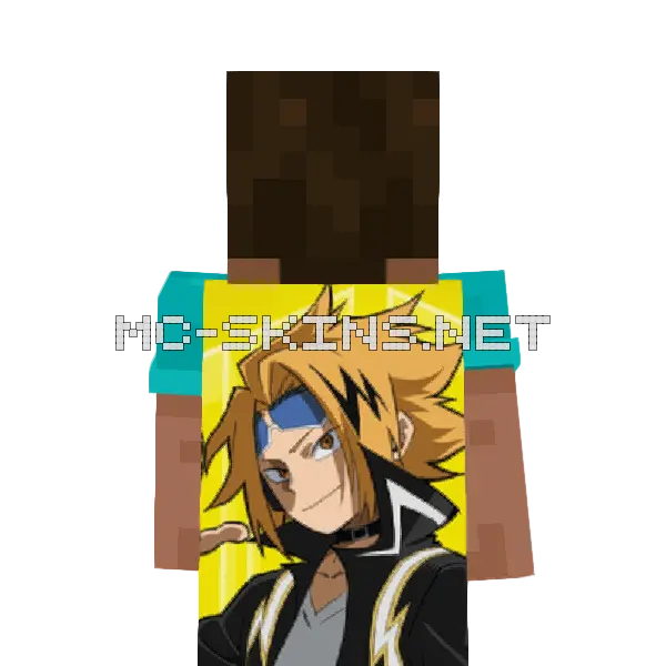 Denki Kaminari cape, outside and lining