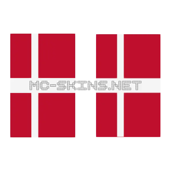 Denmark Flag cape, outside and lining