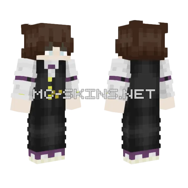 Dennis Suit Minecraft skin, front and back