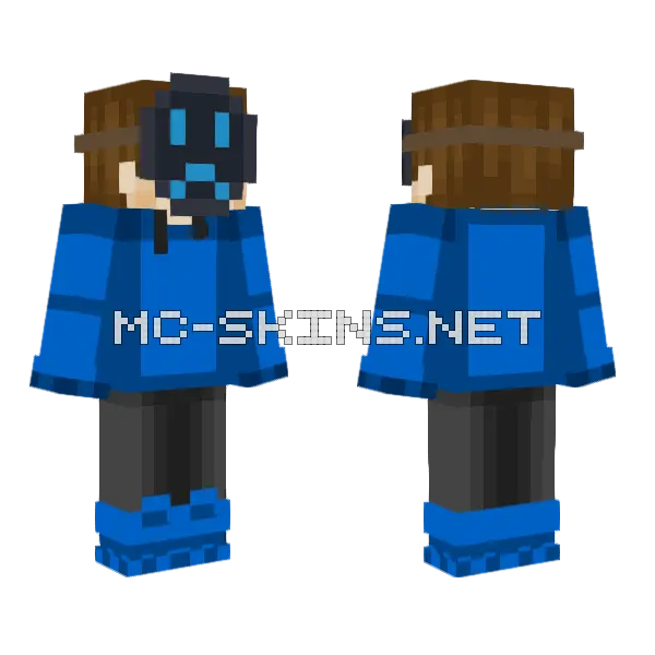 Dep Boy Minecraft skin, front and back