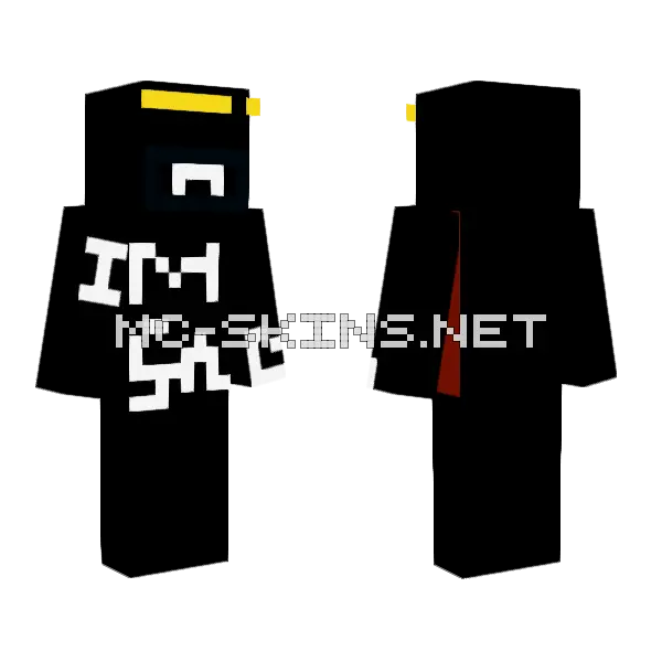 Depressed Skin Minecraft skin, front and back