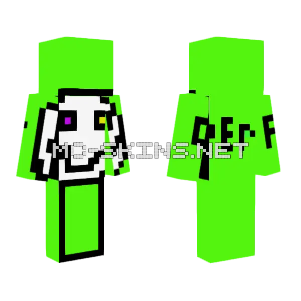Derp And Dream Baby Minecraft skin, front and back